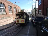 San Francisco cable car 3 on Washington Street (2023)