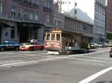 San Francisco cable car California with cable car 54 on California Street (2009)