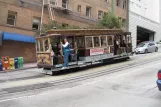 San Francisco cable car California with cable car 54 on California Street (2010)