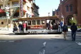 San Francisco cable car California with cable car 56 at California & Grant (2010)