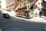 San Francisco cable car California with cable car 56 on California Street (2010)