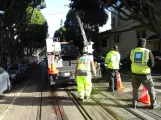 San Francisco cable car Powell-Hyde  near Hyde & Jackson (2023)