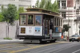 San Francisco cable car Powell-Hyde with cable car 10 on Powell Street (2010)