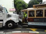 San Francisco cable car Powell-Hyde with cable car 28 by Hyde & Jackson (2023)