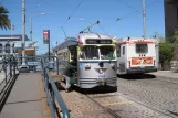 San Francisco F-Market & Wharves with railcar 1060 on Railway Museum (2010)