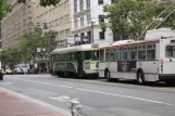San Francisco F-Market & Wharves with railcar 162 on Market Street (2010)