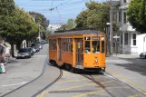 San Francisco F-Market & Wharves with railcar 1815 on 17th Street (2010)