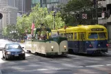 San Francisco F-Market & Wharves with railcar 228 at Market & Taylor (2010)