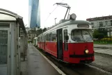 Sarajevo tram line 4 with articulated tram 706 at Željeznička stanica (2009)
