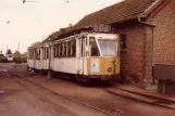 Schepdaal railcar 4550 in front of Tramsite (1981)