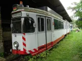 Schöneiche grinder car (677) at Rahnsdörfer Str. (2024)