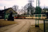 Schöneiche in front of the depot Dorfstraße (1986)