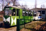 Schöneiche service vehicle A73 in front of the depot Dorfstraße (1994)