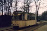 Schöneiche tram line 88 with railcar 75 at Rahnsdörfer Straße (1986)