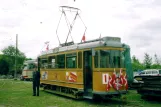 Skjoldenæsholm 1000 mm with railcar 1 at The tram museum (2005)