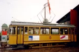 Skjoldenæsholm 1000 mm with railcar 3 at The tram museum (1991)