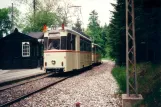 Skjoldenæsholm 1435 mm with railcar 797 at Eilers Eg (2000)