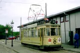 Skjoldenæsholm 1435 mm with railcar 824 at The tram museum (2005)