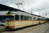 Skjoldenæsholm articulated tram 2415 near Remise 1 (2004)