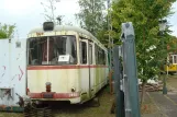 Skjoldenæsholm articulated tram 2415 near Valby Gamle Remise (2013)