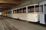 Skjoldenæsholm articulated tram 815 inside Depot Zoitzbergstr. (2015)