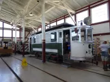 Skjoldenæsholm grinder car S1 inside the depot Valby Gamle Remise (2018)