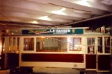 Skjoldenæsholm railcar 12 during restoration Odense, seen from the side (1991)