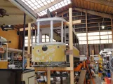 Skjoldenæsholm railcar 361 during restoration The tram museum (2017)