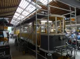 Skjoldenæsholm railcar 361 on The tram museum (2021)