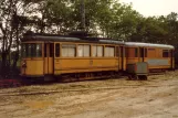 Skjoldenæsholm railcar 5 on the side track at The tram museum (1983)