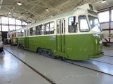 Skjoldenæsholm railcar 74 inside Valby Gamle Remise (2024)