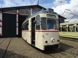 Skjoldenæsholm railcar 797 in front of Remise 1 (2019)