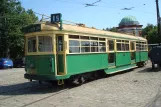 Skjoldenæsholm railcar 965 in front of The tram museum (2014)