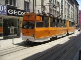 Sofia tram line 12 with articulated tram 813 on ul. "Graf Ignatiev" (2008)