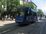 Sofia tram line 7 with articulated tram 920 on Konstantin Velichkov (2008)
