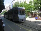 Sofia tram line 7 with articulated tram 922 on Konstantin Velichkov (2008)