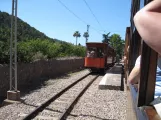 Sóller tram line with sidecar 7 on Es Control (2013)