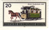 Stamp: Berlin horse tram 247 (1971)