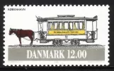 Stamp: Copenhagen horse tram line 11 (1994)