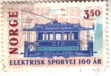 Stamp: Elektrisk Sporvei 100 år, Norge 3.50
 (1994)