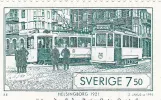 Stamp: Helsingborg tram line 5 on S:t Jörgens plats (1995)