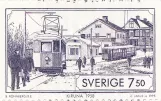 Stamp: Kiruna tram line on Hjalmar Lundbohmsvägen (1995)