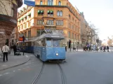 Stockholm Djurgårdslinjen 7N with railcar 333 on Birger Jarlsgatan (2019)