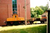 Strausberg freight car 15 at the depot Walkmühlenstraße (2001)