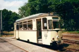 Strausberg tram line 89 with railcar 07 at S-Bahnhof (2001)