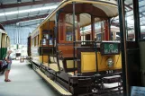 Sydney railcar 393 in Tramway Museum (2015)