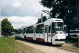 Szczecin tram line 8 with railcar 785 at Basen Górniczy (2004)