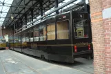 The Hague articulated tram 3035 on Haags Openbaar Vervoer Museum, Hoftrammm Tramrestaurant (2014)