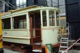 The Hague railcar 164 in Haags Openbaar Vervoer Museum (2014)