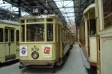The Hague railcar 819 in Haags Openbaar Vervoer Museum (2014)